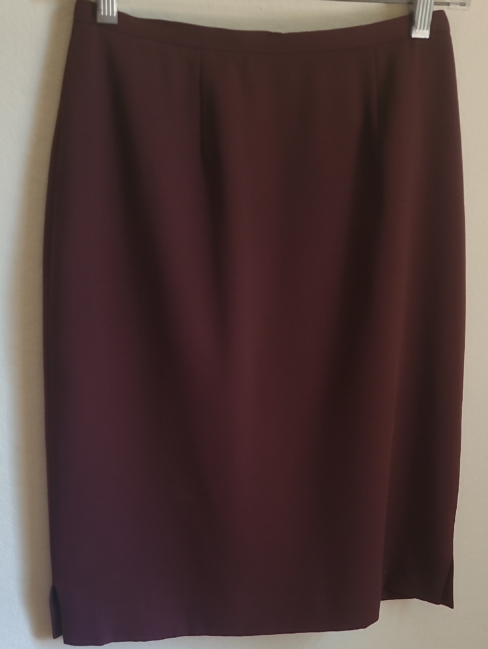 Plum Colored Pencil Skirt